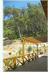 Kýzýlçam ormaný içerisindeki villanýzda doða ile baþbaþa saðlýklý bir yaþam