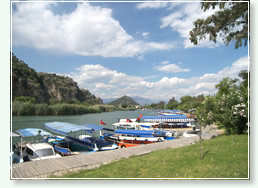 Doða harikasý dalyan kanllarý ve caounos antik kenti villanýza 45 dakika uzaklýkta