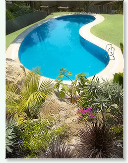 Ortak havuzumuz özgün stili ile bahçemizin en gözalýcý yerinde